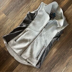 KUHL projekt full zip VEST gray outdoor jacket WOMENS M